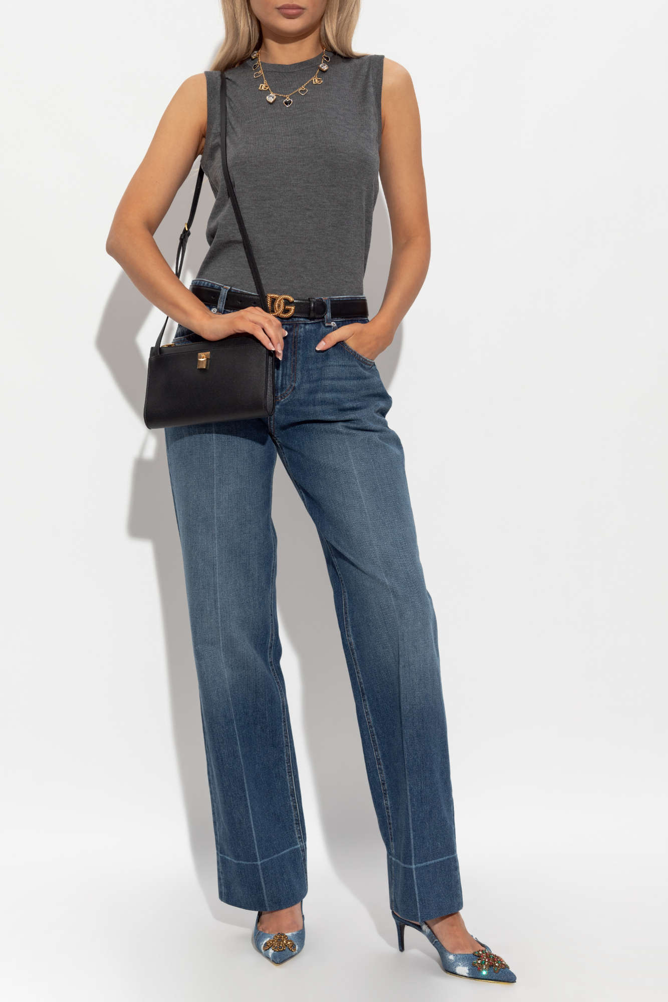 パンツ DOLCE  GABBANA Women Straight Pants FTC8CD G8MM3 S9001 VARI Dolce & Gabbana Straight-leg jeans | Women's Clothing | Vitkac